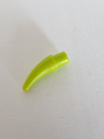 Hornspitze / Zahn klein (Helm Horn) lindgrün