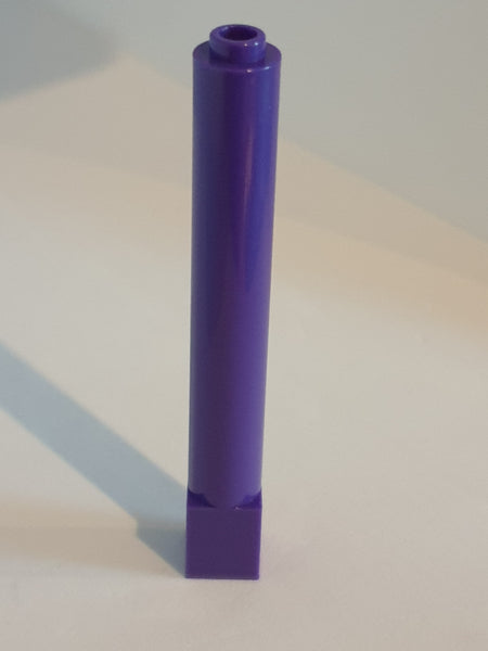 1x1x6 Säule / Pfahl fest lila dark purple