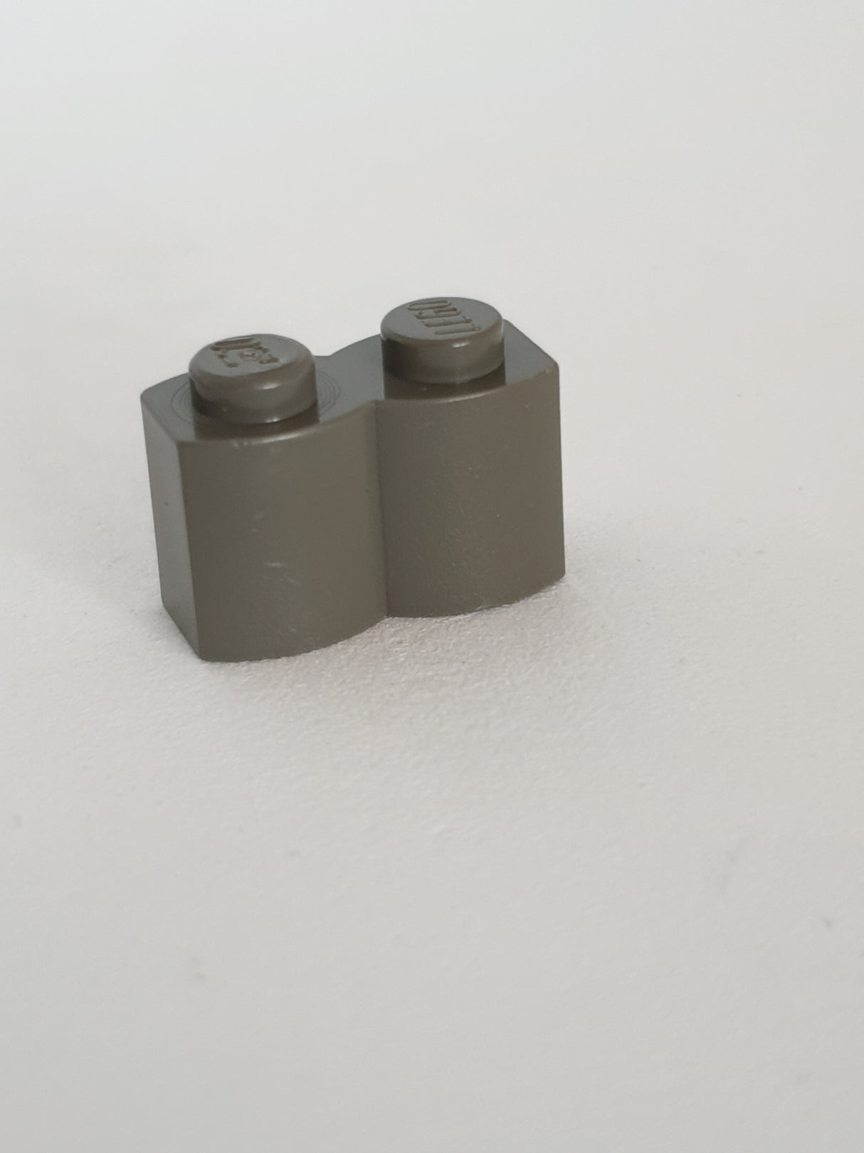 1x2 modifizierter Palisade Stein altdunkelgrau dark gray