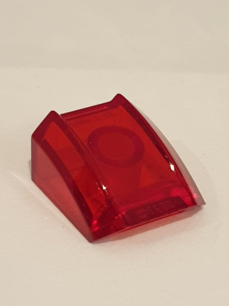 2x2 Bogenstein Motorhaube transparent rot