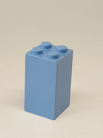 2x2x3 Stein mittelblau