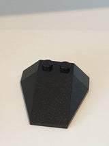 4x4 Keilstein Front ohne Noppenkerben schwarz black
