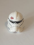 Helm Clone Trooper SW mit dunkelrotem Emblem Star Wars