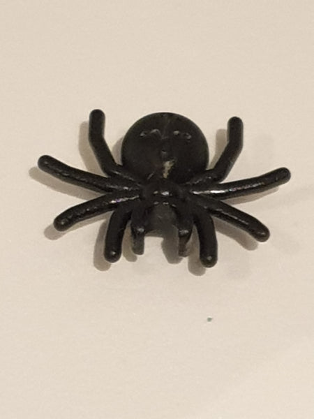 Tier Spinne mit Kreuz schwarz black