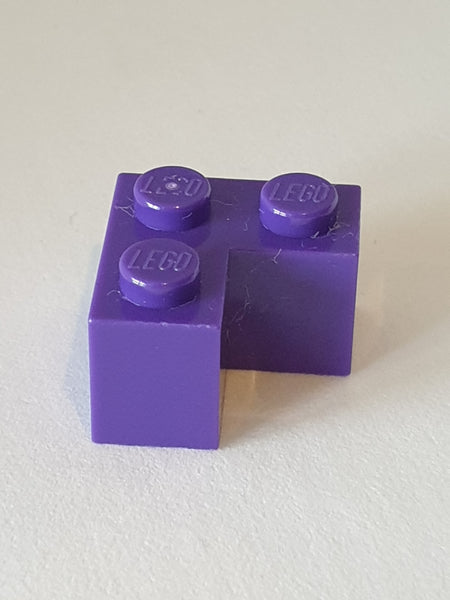 2x2 Eckstein lila dark purple