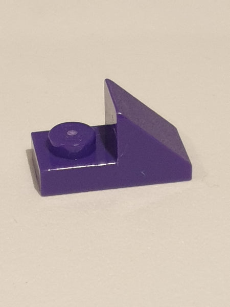 1x2 Dachstein 45° mit 2/3 Ausschnitt lila dark purple