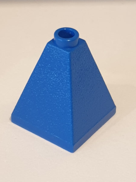 2x2x2 Pyramiden Stein 73° blau