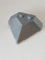 4x4 Keil Wedge pointed pearlsilber