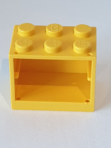 2x3x2 Container Box Schrank, geschlossene Noppen gelb