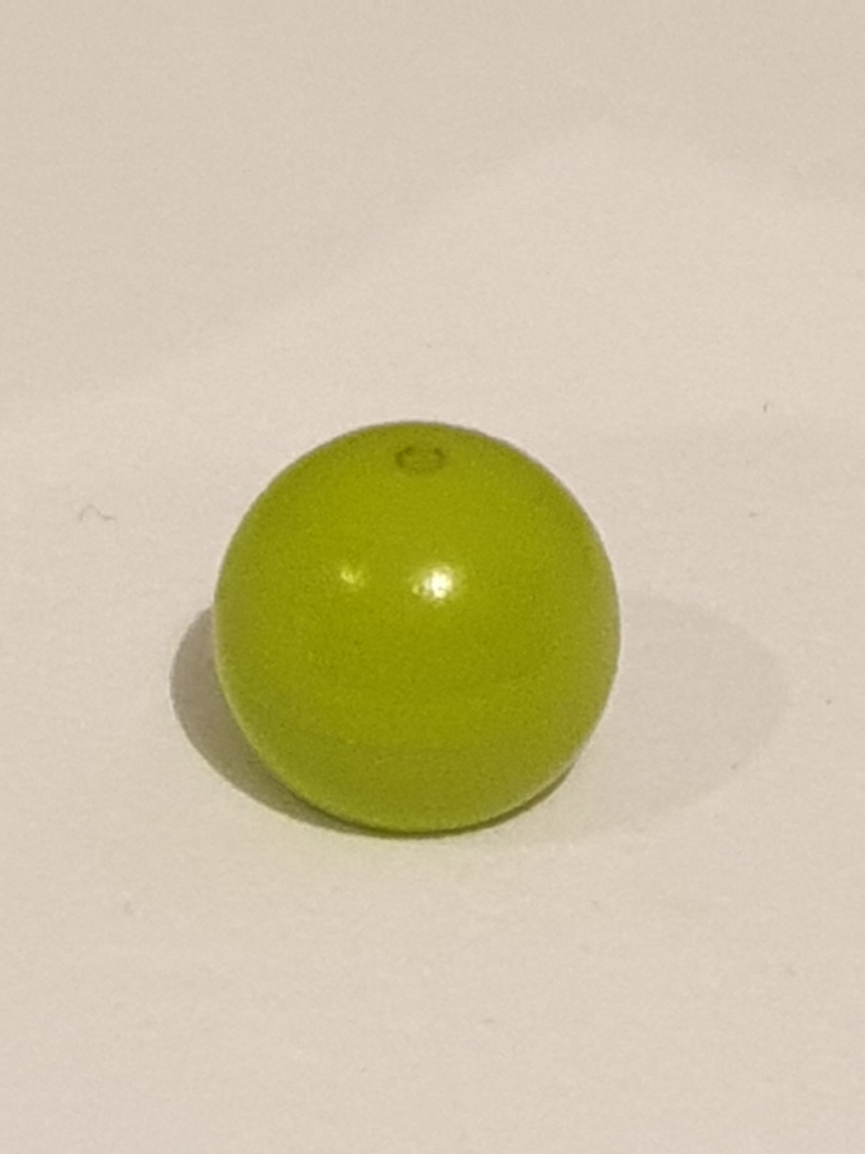 Technik Kugel mit Kreuzloch 10,2 lindgrün lime