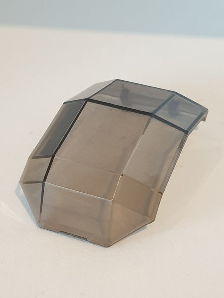 4x4x4,67 Windschutzscheibe mit Griff transparent schwarz
