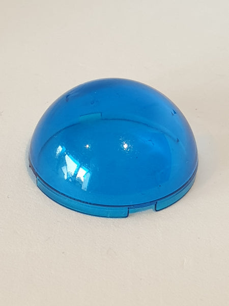 4x4 Zylinder Halbkugel transparent dunkelblau trans dark blue