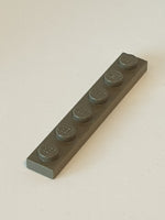 1x6 Platte altdunkelgrau dark gray