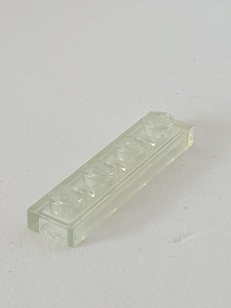 1x4 Platte transparent weiß trans clear