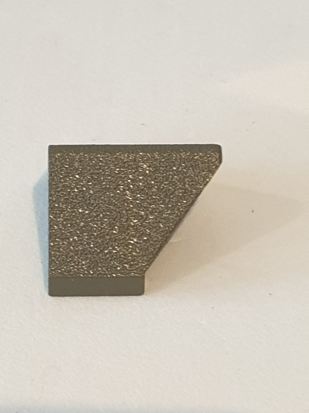1x2 Dachfirst 45° mit Überstand Boden offen altdunkelgrau dark gray