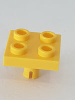 2x2 modifizierte Platte mit Pin auf Unterseite gelb