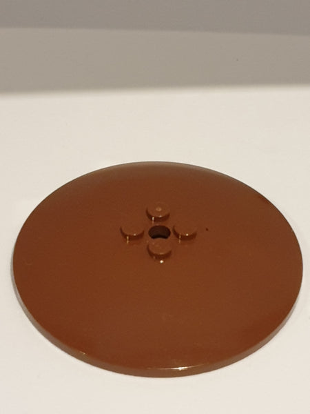 8x8 Parabol-Antenne Satschüssel Ø64 solide Noppen neubraun reddish brown