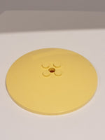8x8 Parabol-Antenne Satschüssel Ø64 solide Noppen hellgelb Light Yellow