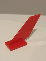 2x3 Heckflügel Flugzeugruder (Shuttle) rot