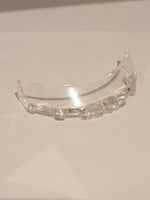 3x6x1 Windschutzscheibe / Cockpit gebogen transparent weiß trans clear