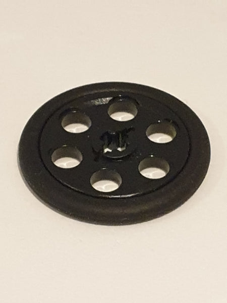 Technik Riemenscheibe (Pulley) mit Reifen schwarz black