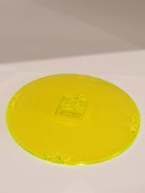 10x10 Satschüssel Parabol hohle Noppen transparent neon grün