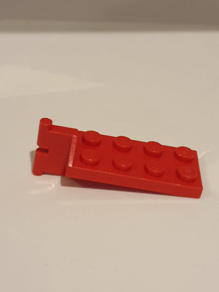 2x4 modifizierte Platte mit Gelenk male männlich rot