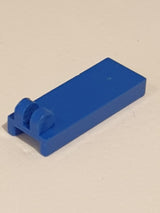 1x3 modifizierte Fliese / Scharnierfliese mit 2 Fingern blau