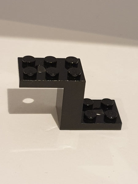 2x5x2 Winkelplatte Snot Konverter Konsole schwarz black