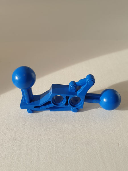 2x7 Technik Ball Halter Ball Joint mit 2 Bällen blau