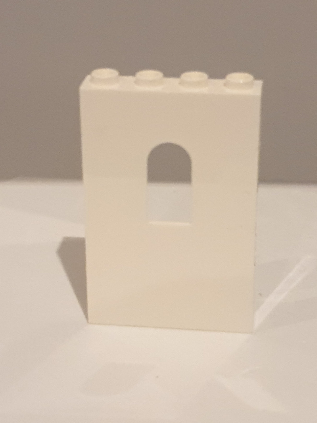 1x4x5 Tafel Paneel mit Fenster weiß