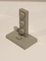 2x3 1x3 Winkelplatte Snot Konverter Halterung Zugsignalhalter althellgrau light gray