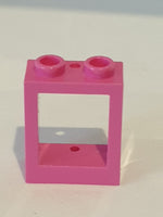 1x2x2 Fensterrahmen knallpink