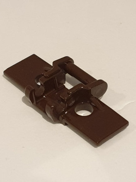 Technik Kettenglied Lauffläche mit 2 Pinlöchern dunkelbraun dark brown