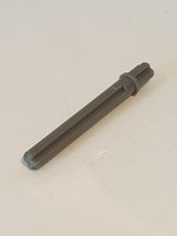 5,5M Achse Doppelachse mit Anschlag altdunkelgrau dark gray