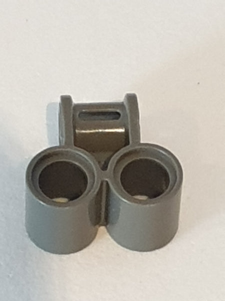 Pin- Achsverbinder senkrecht doppelt altdunkelgrau dark gray
