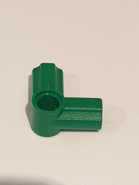 Technik Pin- und Achsverbinder #6 mit 90° grün