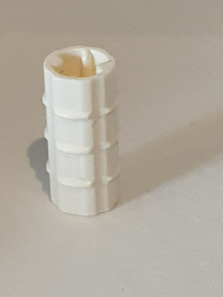 Technik Achsenverbinder geriffelt (x Öffnung) weiß white