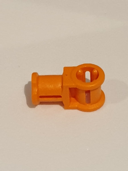 Technik Verbinder Achse mit Achsenloch orange