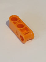 Pin- und Achsverbinder senkrecht 3L mit 2 Pinlöcher orange