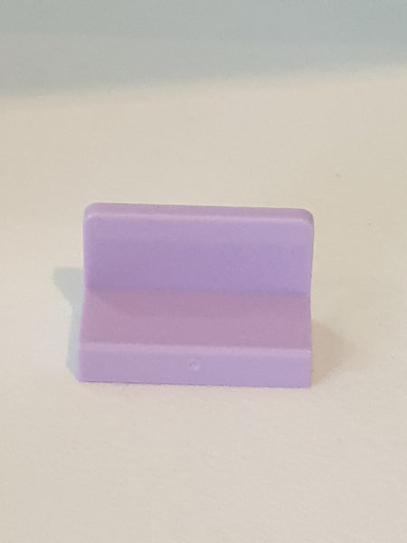 1x2x1 modifizierte Fliese Wandelement runde Ecken  helllavendel lavender