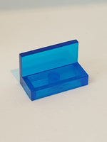 1x2x1 modifizierte Fliese Wandelement alte Ecken transparent dunkelblau trans dark blue