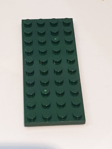 4x10 Platte dunkelgrün