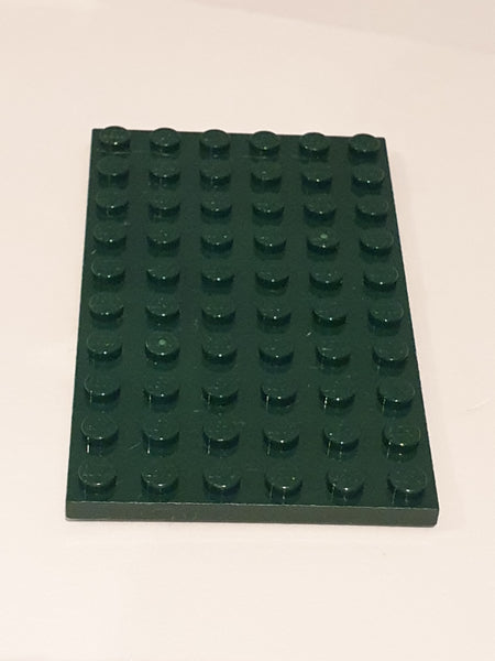 6x10 Platte dunkelgrün