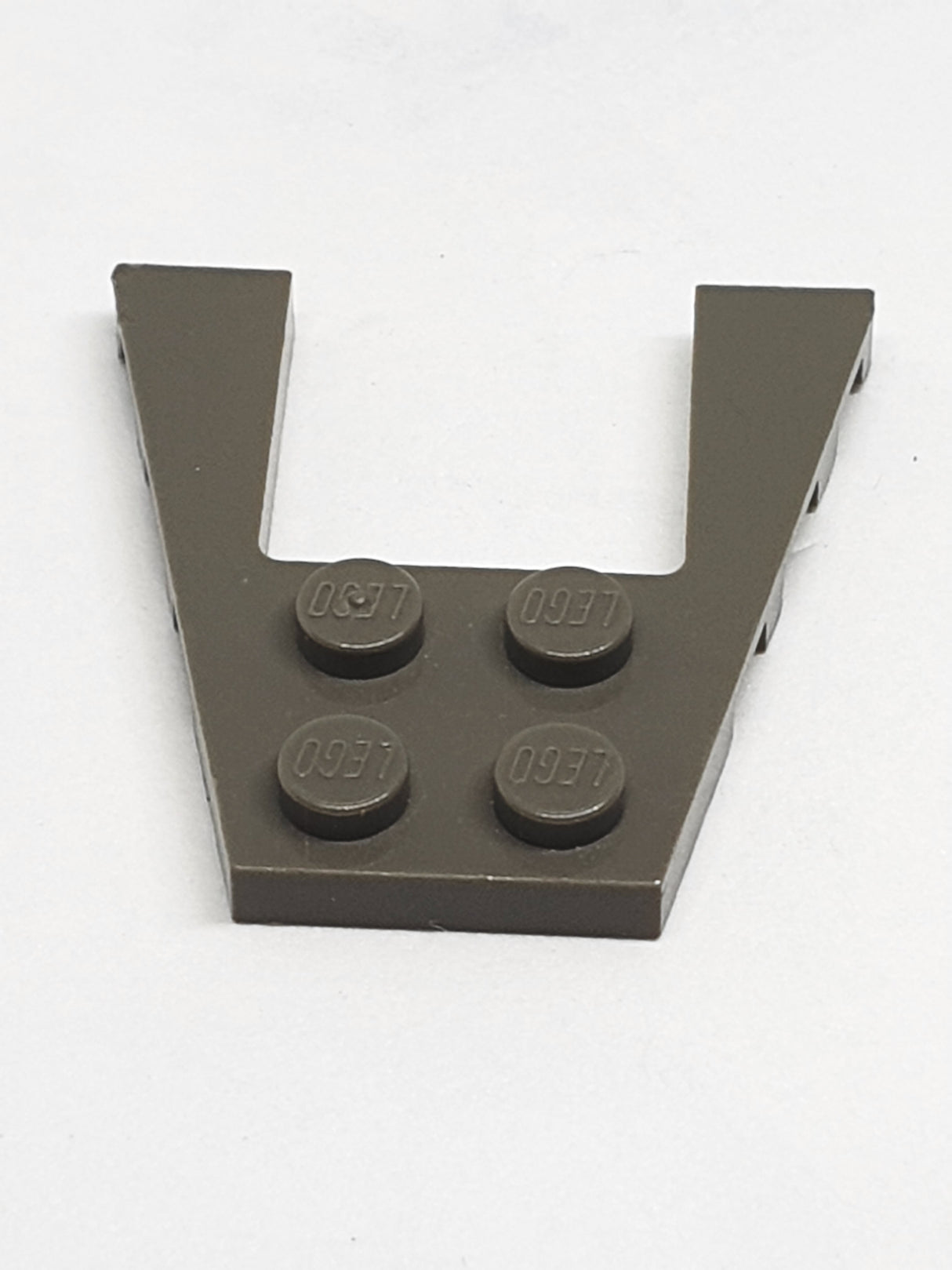 4x4 Keilplatte altdunkelgrau dark gray