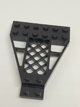 8x6x2/3 Keilplatte mit Rost schwarz black