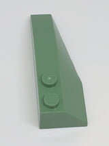 2x6 Keilstein rechts sandgrün