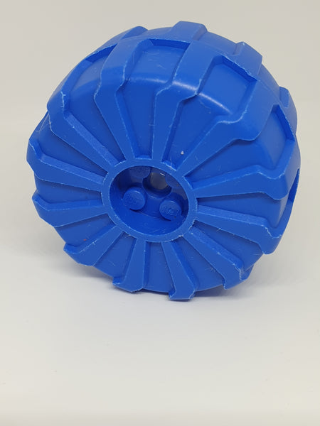 Rad aus Hartplastik 54x30mm groß blau