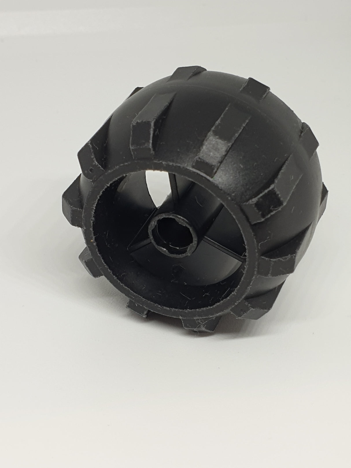 Rad aus Hartplastik Ø43 offen schwarz black
