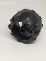 Rad aus Hartplastik Ø43 offen schwarz black